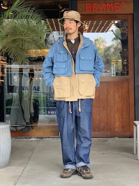 Naoki_Sakumaさん（メンズ・181cm）の春コーディネート