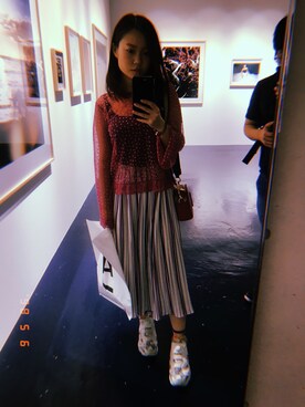 ラジオ子ちゃんさん(レディース・157cm)の春コーディネート