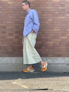 「CDG（シーディージー）のアイテム（ブルゾン）」を使った、sugurulimさん（メンズ・176cm）の春コーディネート