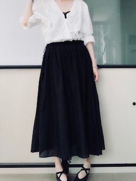 「OPERA（オペラ）のアイテム」を使った、Haze大脚怪さん（レディース・174cm）の春コーディネート