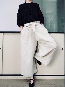 「OPERA（オペラ）のアイテム」を使った、Haze大脚怪さん（レディース・174cm）の春コーディネート