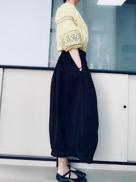 「OPERA（オペラ）のアイテム」を使った、Haze大脚怪さん（レディース・174cm）の春コーディネート