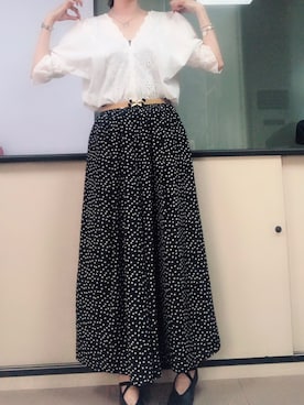 「OPERA（オペラ）のアイテム」を使った、Haze大脚怪さん（レディース・174cm）の夏コーディネート