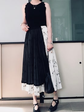 「OPERA（オペラ）のアイテム」を使った、Haze大脚怪さん（レディース・174cm）の夏コーディネート