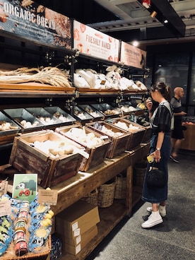 Haze大脚怪さん（レディース・174cm）の夏コーディネート