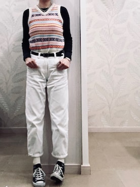Haze大脚怪さん(レディース・174cm)の冬コーディネート