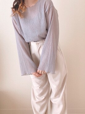 おみ ⍥さん（レディース・150cm）の春コーディネート