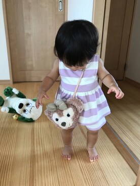 mkさん（キッズ・80cm）の夏コーディネート