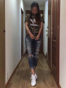 「アイテム（ボディ・ヘアケア）」を使った、ももこさん（レディース・168cm）の夏コーディネート