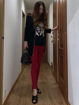 「Neuw（ニュー）のアイテム」を使った、ももこさん（レディース・168cm）の春コーディネート