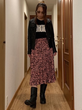 「NORTH BEACH（ノースビーチ）のアイテム」を使った、ももこさん（レディース・168cm）の秋コーディネート