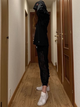 「アディダスコーデ」｜「アイテム（その他）」を使った、ももこさん（レディース・168cm）の冬コーディネート