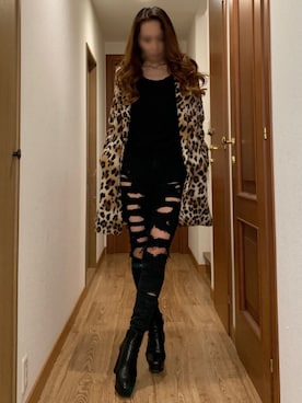「H&M（エイチ・アンド・エム）のアイテム（その他アウター）」を使った、ももこさん（レディース・168cm）の春コーディネート