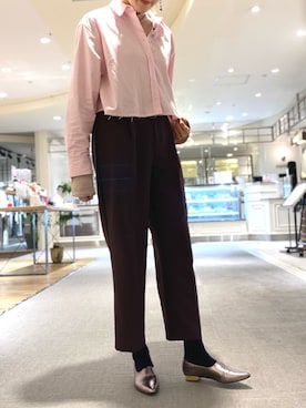 makoさん（レディース・174cm）の冬コーディネート