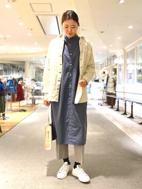 「FORK&SPOON」｜makoさん（レディース・174cm）の冬コーディネート