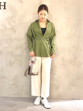 makoさん（レディース・174cm）の冬コーディネート