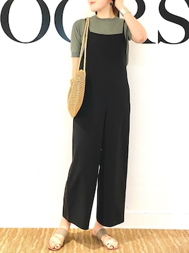 「URBAN RESEARCH DOORS（アーバンリサーチドアーズ）のペーパープレーンショルダーバッグ（ショルダーバッグ）」を使った、makoさん（レディース・174cm）の春コーディネート