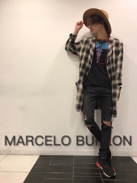 酒井晟史さん（メンズ・169cm）の春コーディネート