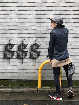 酒井晟史さん（メンズ・169cm）の秋コーディネート