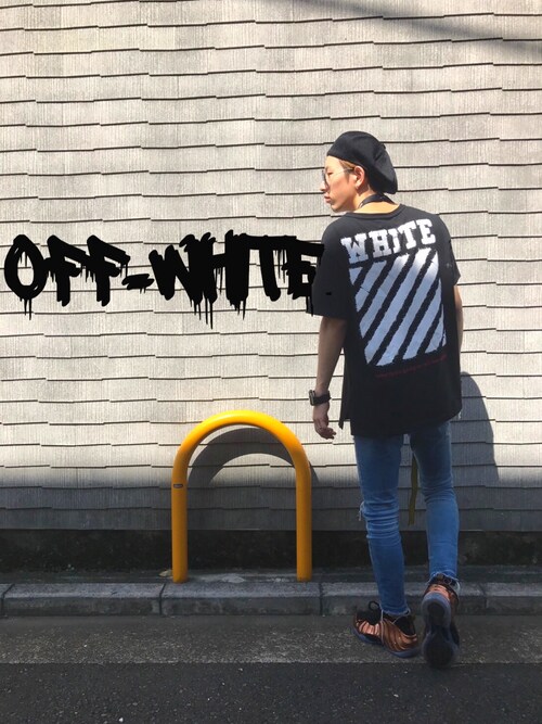 酒井晟史｜off whiteのTシャツ/カットソーを使ったコーディネート - WEAR