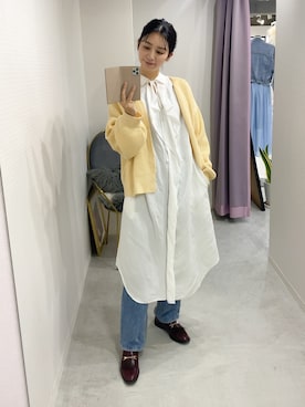 篠原真衣さんの（MODE ROBE | モードローブ）を使ったコーディネート