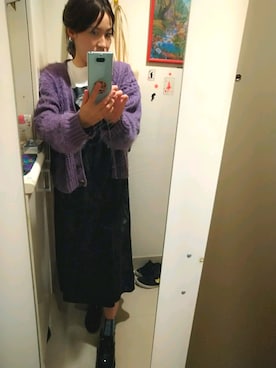 「PHARE（ファー）のアイテム」を使った、miyuringo0707さん（レディース・157cm）の秋コーディネート