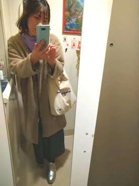 「cepo（セポ）のアイテム（その他アウター）」を使った、miyuringo0707さん（レディース・157cm）の秋コーディネート