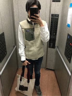 「レトロX」｜「アイテム（腕時計）」を使った、SeNaさん（メンズ・170cm）の秋コーディネート