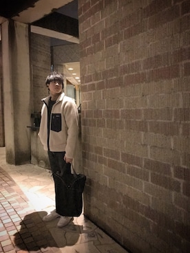 「JOURNAL STANDARD relume（ジャーナルスタンダード　レリューム）のアイテム（ダウンジャケット/コート）」を使った、SeNaさん（メンズ・170cm）の冬コーディネート
