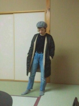 「キルティングコート」｜mariiiiさん（レディース・146cm）の秋コーディネート