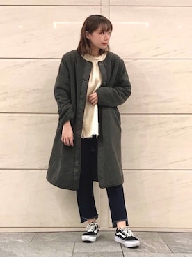 はつねさん（レディース・158cm）の冬コーディネート