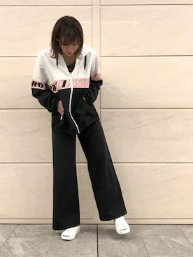 「SLAB（スラブ）のアイテム」を使った、はつねさん（レディース・158cm）の冬コーディネート