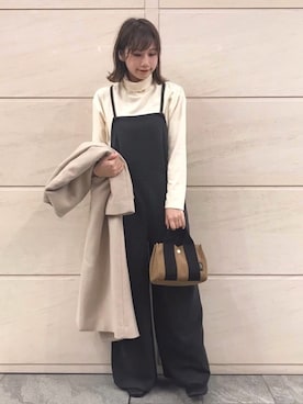 はつねさん（レディース・158cm）の冬コーディネート