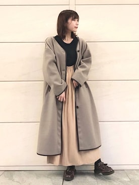 はつねさん（レディース・158cm）の冬コーディネート