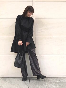 はつねさん（レディース・158cm）の冬コーディネート