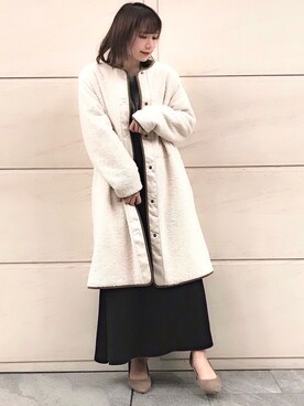 はつねさん(レディース・158cm)の冬コーディネート