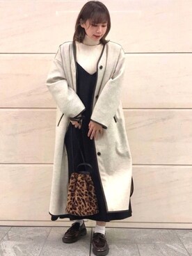 はつねさん(レディース・158cm)の冬コーディネート