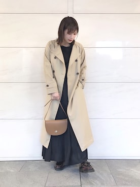 はつねさん（レディース・158cm）の冬コーディネート