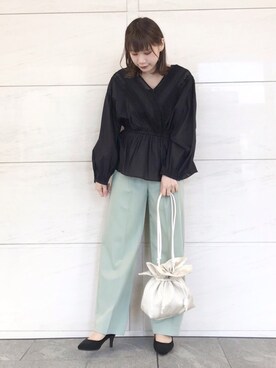 はつねさん（レディース・158cm）の春コーディネート