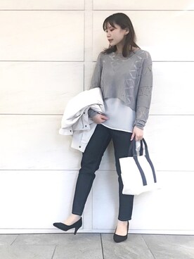 はつねさん（レディース・158cm）の春コーディネート