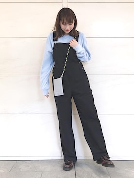 「CANTERA（カンテラ）のアイテム」を使った、はつねさん（レディース・158cm）の春コーディネート