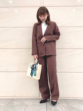 「URBAN RESEARCH Sonny Label（アーバンリサーチサニーレーベル）のアイテム（財布/小物）」を使った、はつねさん（レディース・158cm）の春コーディネート