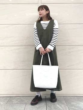 はつねさん（レディース・158cm）の春コーディネート