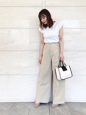 「フォローミー」｜はつねさん（レディース・158cm）の春コーディネート