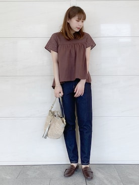 はつねさん(レディース・158cm)の夏コーディネート