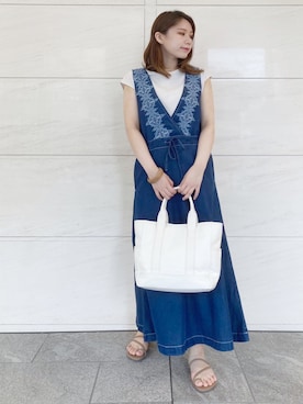 はつねさん（レディース・158cm）の夏コーディネート