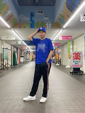 「アイテム（帽子）」を使った、riku20001202さん（メンズ・169cm・10代）の春コーディネート