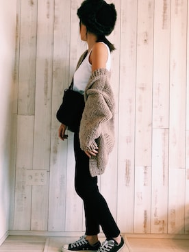 えちゃさん（レディース・164cm）の秋コーディネート