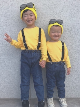 chiiiitoさん（キッズ・110cm）の秋コーディネート