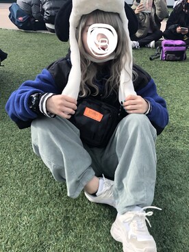 rihさん（レディース・149cm）の冬コーディネート